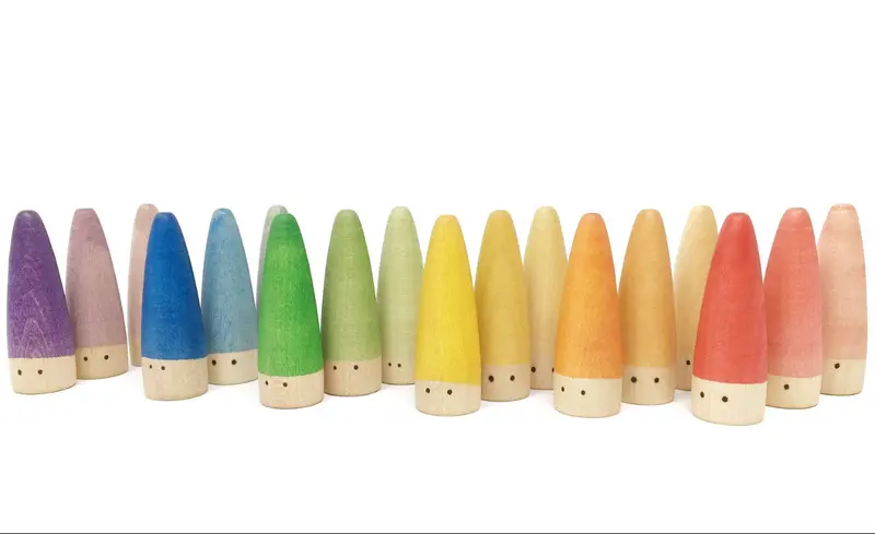 Grapat Sticks – Bastoncini in Legno Arcobaleno per Gioco Libero
