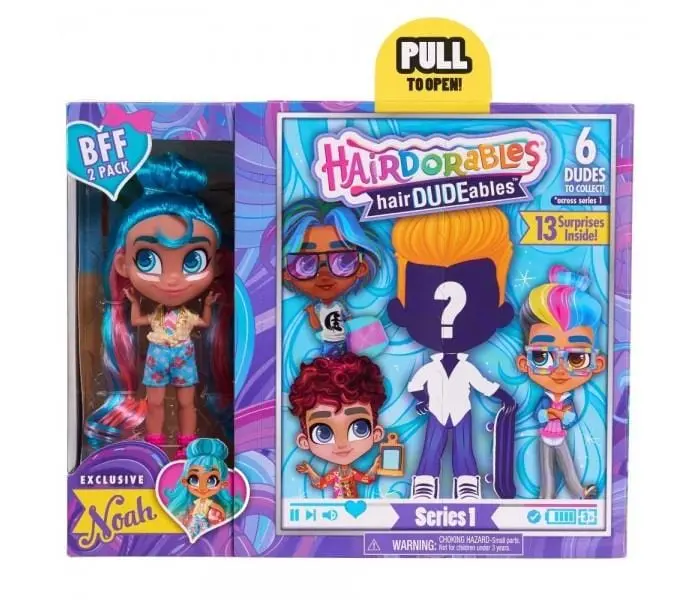 Hairdorables Bff- Bambole Hairdudeables