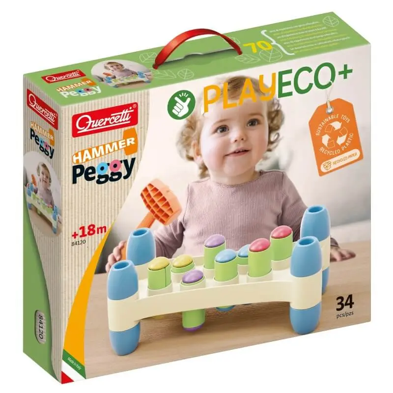Hammer Peggy Gioco Educativo con Martello e Chiodi 84120