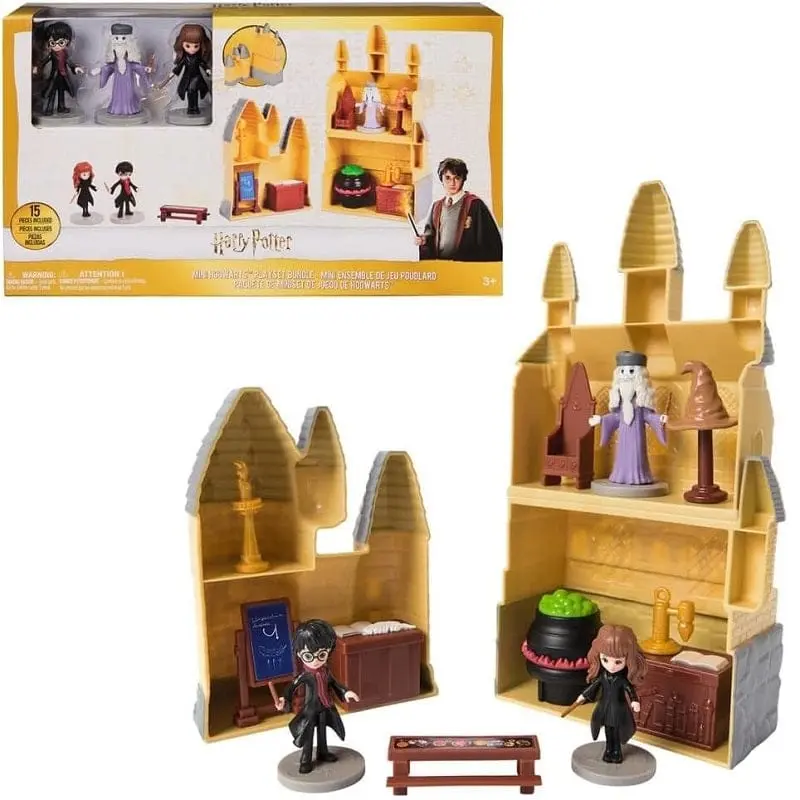 Harry Potter Castello con personaggi mini Playset