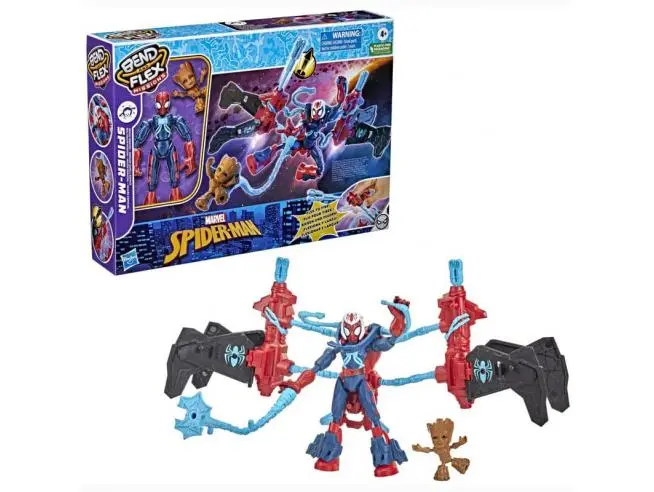Hasbro Marvel SPD Bend And Flex SPD Space Mission Jet