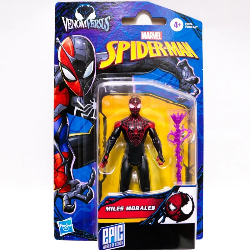 Hasbro Marvel Spider-Man Venom Versus Miles Morales Action Figure 4""