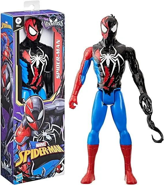 Hasbro Marvel- Spider-Man VENOMVERSUS Spiderman Titan Figure
