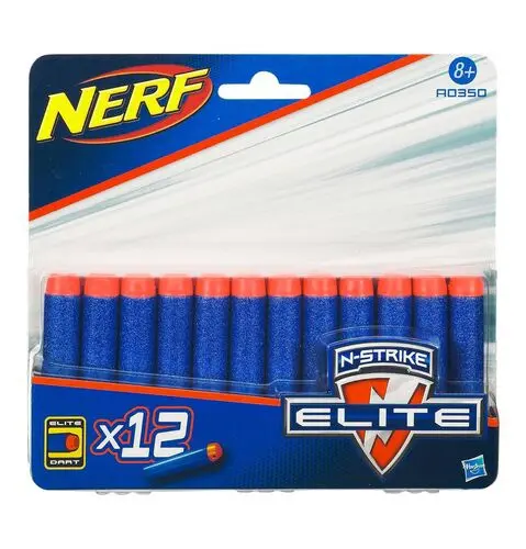 Hasbro Nerf N-Strike Elite - Confezione di Ricarica 12 Dardi