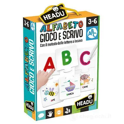 Headu Alfabeto Gioco E Scrivo Headu
