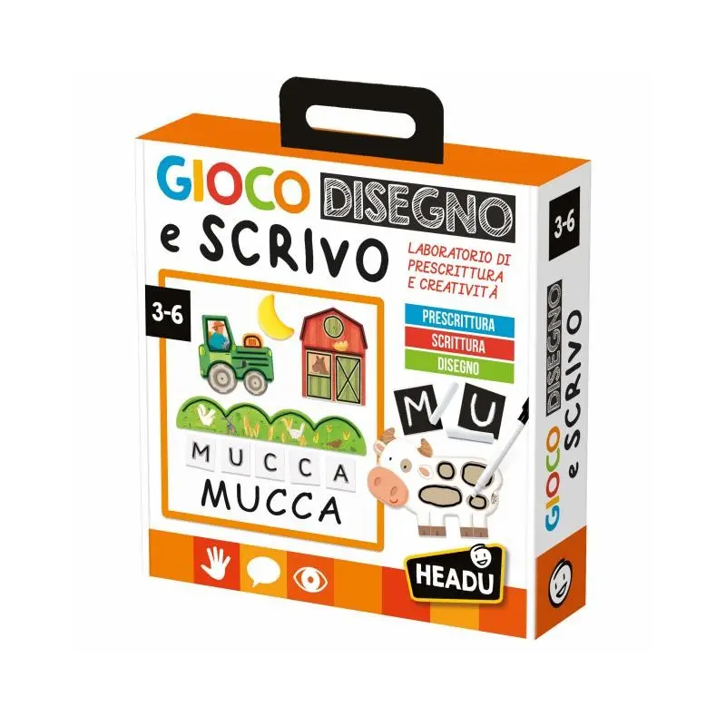 HEADU Gioco, Disegno e Scrivo