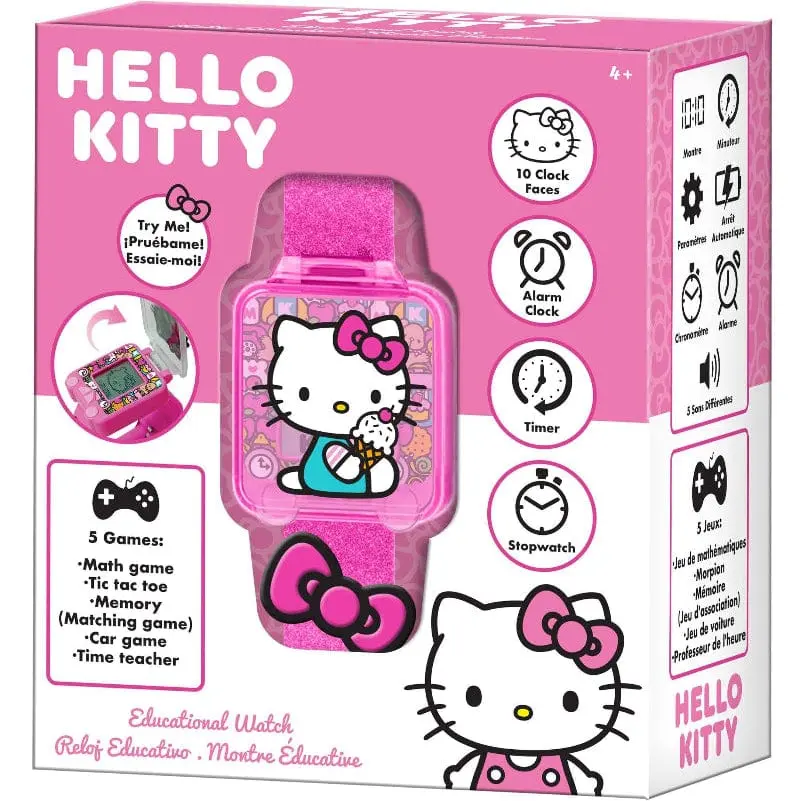 Hello Kitty Orologio Digitale Educativo con Giochi Inclusi