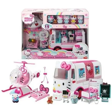 Hello Kitty Playset Ambulanza ProntoSoccorso