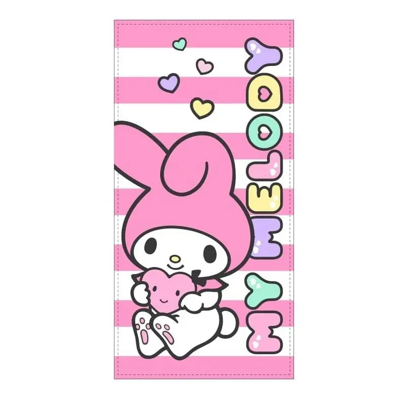 Hello Kitty Telo Mare My Melody in Microfibra 140x70cm