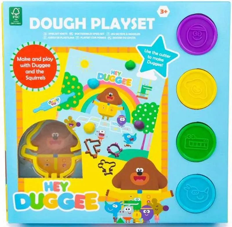 Hey Duggee, set da gioco per bambini con Pasta Modellabile