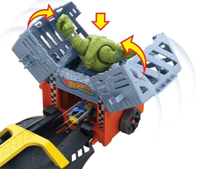 Hot Wheels Camion Trasformabile in Pista Raceverse Batman