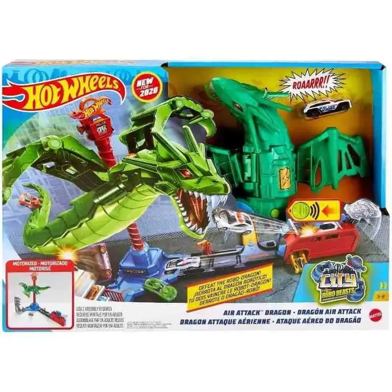 Hot Wheels City Attacco Aereo del Drago