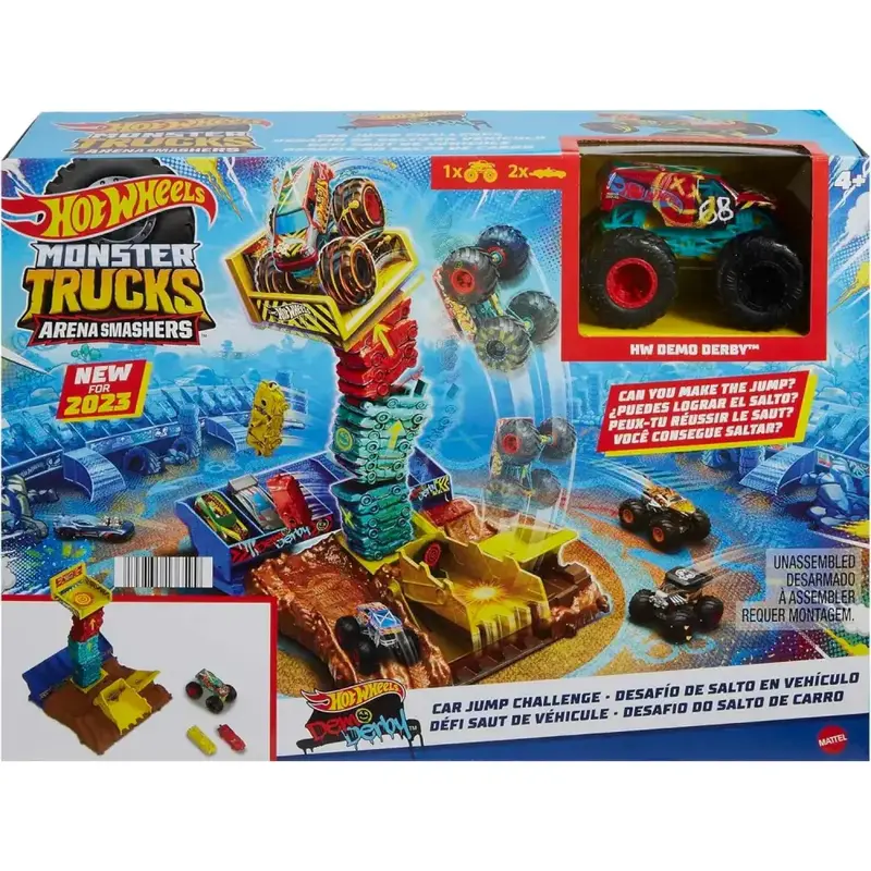 Hot Wheels Monster Trucks Pista degli Scontri Semifinali