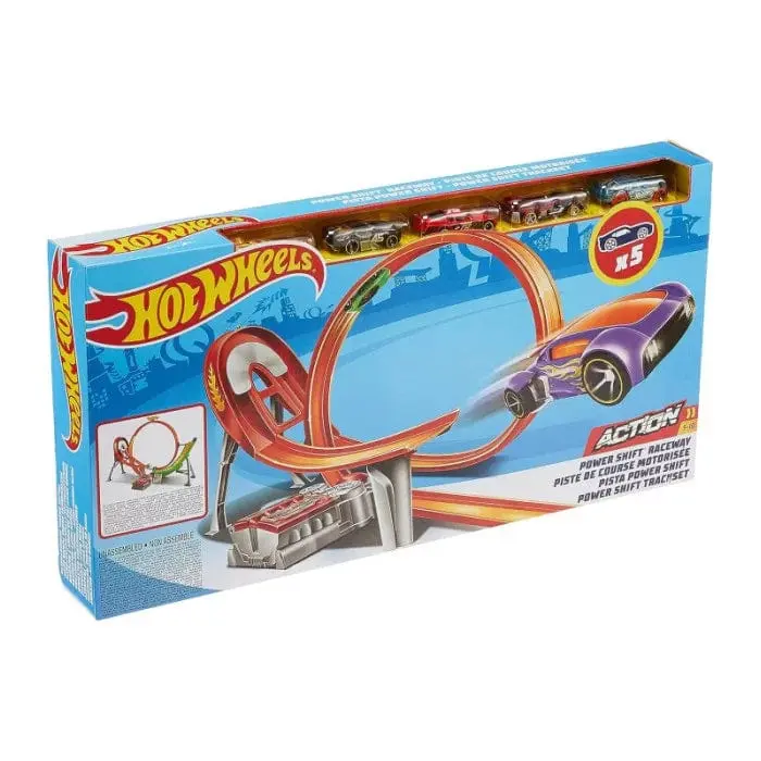 Hot Wheels Pista motorizzata Power Shift