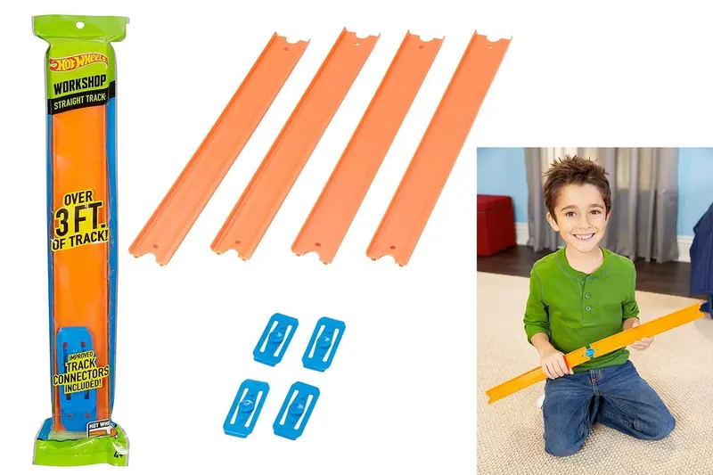Hot Wheels Rettilineo Track Builder (4 pezzi)