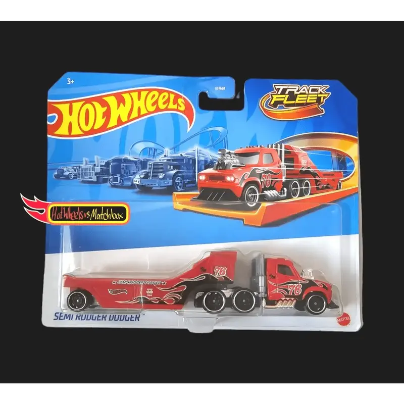 Hot Wheels veicolo SEMI RODGER DODGER TRACK FLEET