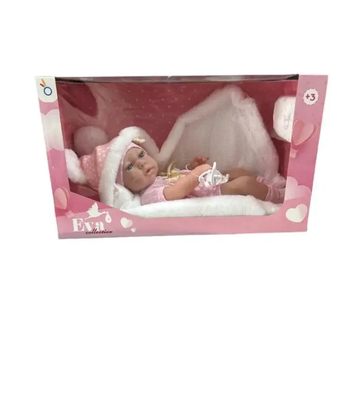 HTI Eva Newborn Deluxe 2 Bambola 42cm