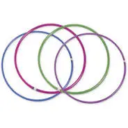 Hula Hop D.80 Cm Con Brillantini Colori Assortiti