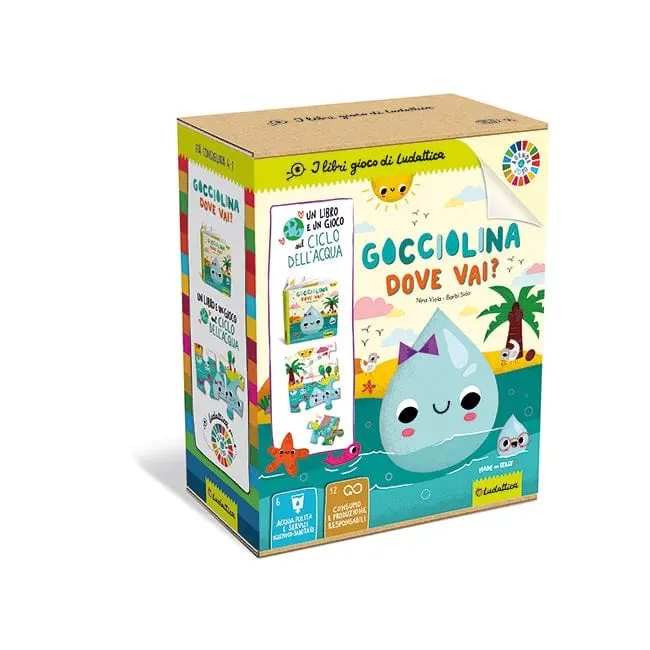 I Libri gioco di Ludattica, Gocciolina dove vai?