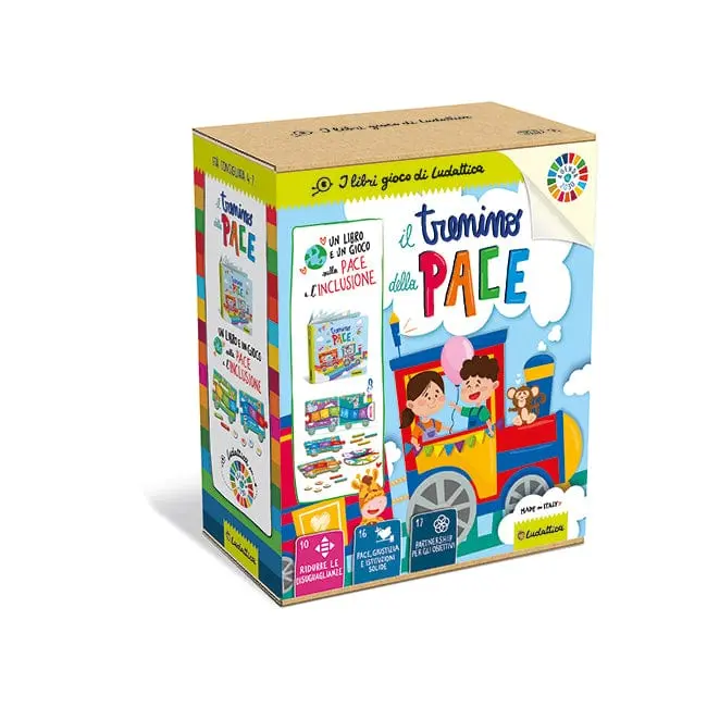 I Libri gioco di Ludattica, il trenino della Pace