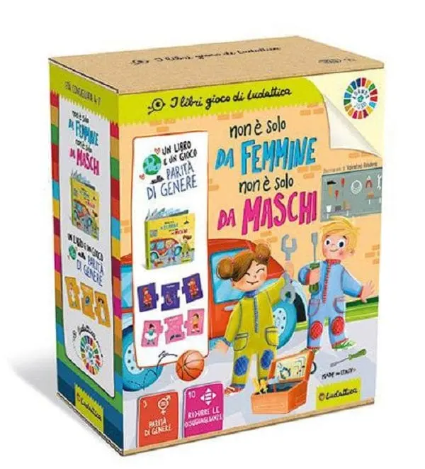I Libri gioco di Ludattica, non è solo da Femmine non è solo da Maschi
