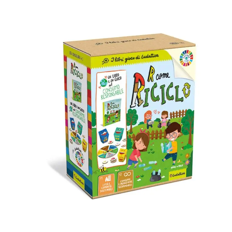 I Libri gioco di Ludattica, R come Riciclo!