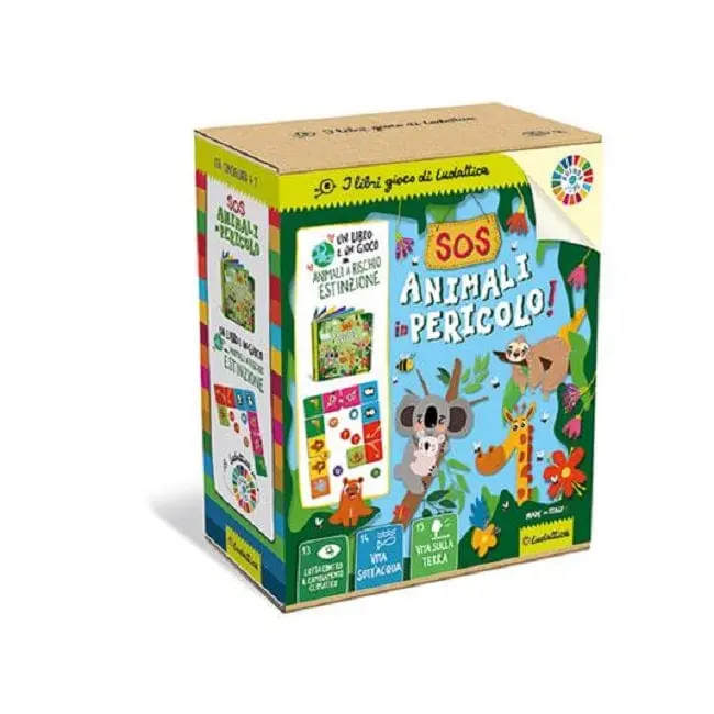 I Libri gioco di Ludattica , Sos Animali in Pericolo!