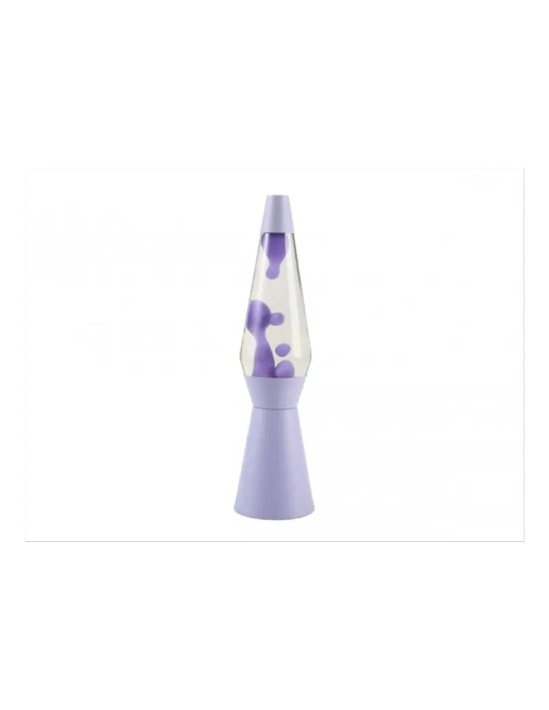 I Total Lampada Lava Spaceship LED Viola Pastello h40cm