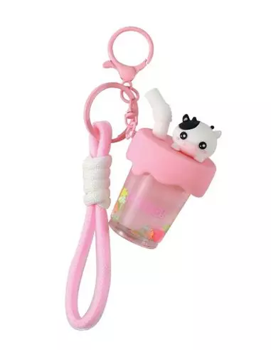 I Total Portachiavi Bubble Tea Cow