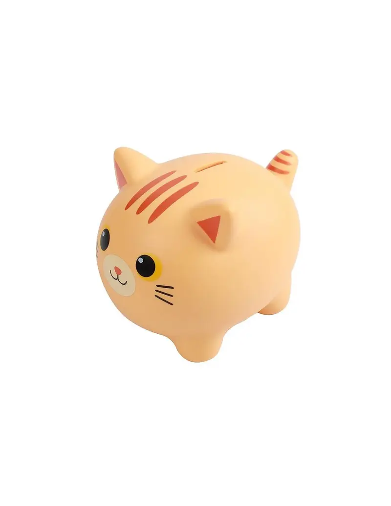 I Total Salvadanaio Orange Tabby gatto