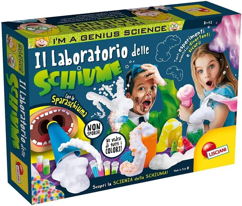 Il Laboratorio delle Schiume colorate Lisciani