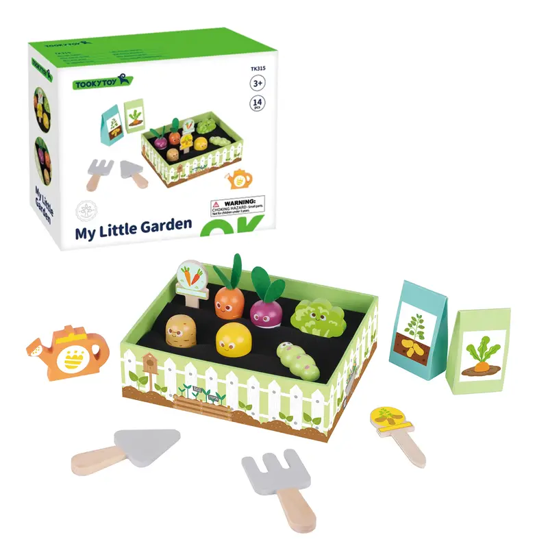 IL MIO PICCOLO GIARDINO IN LEGNO TOOKY TOY