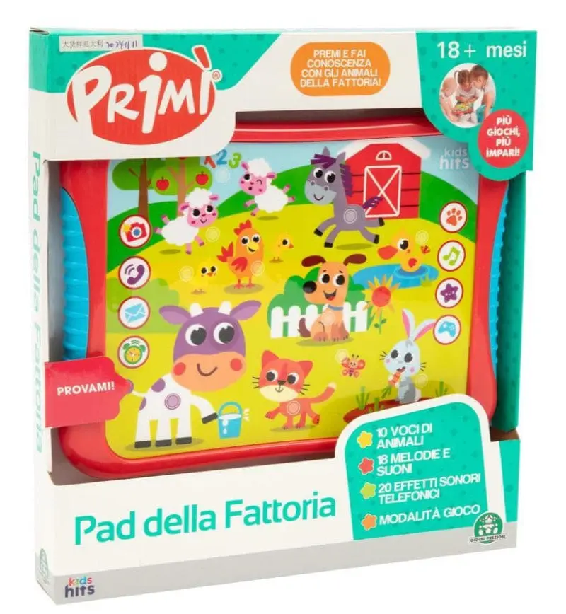 Il mio primo Pad la Mia Fattoria - Primì Giochi Preziosi