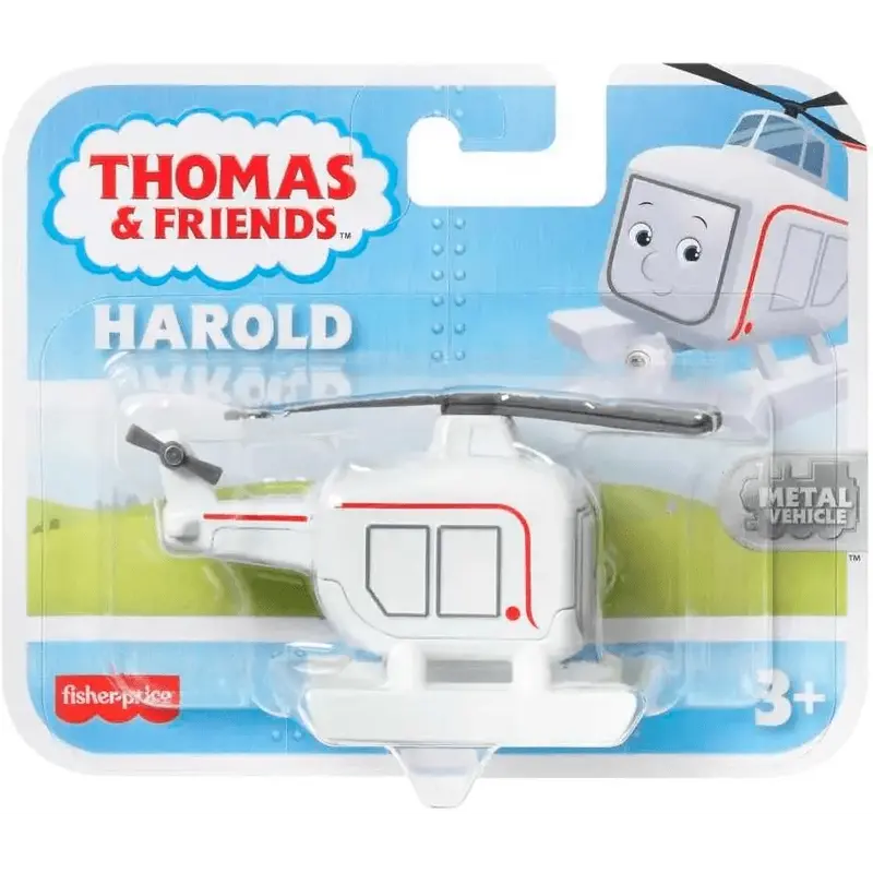 Il Trenino Thomas Locomotiva Harold in metallo