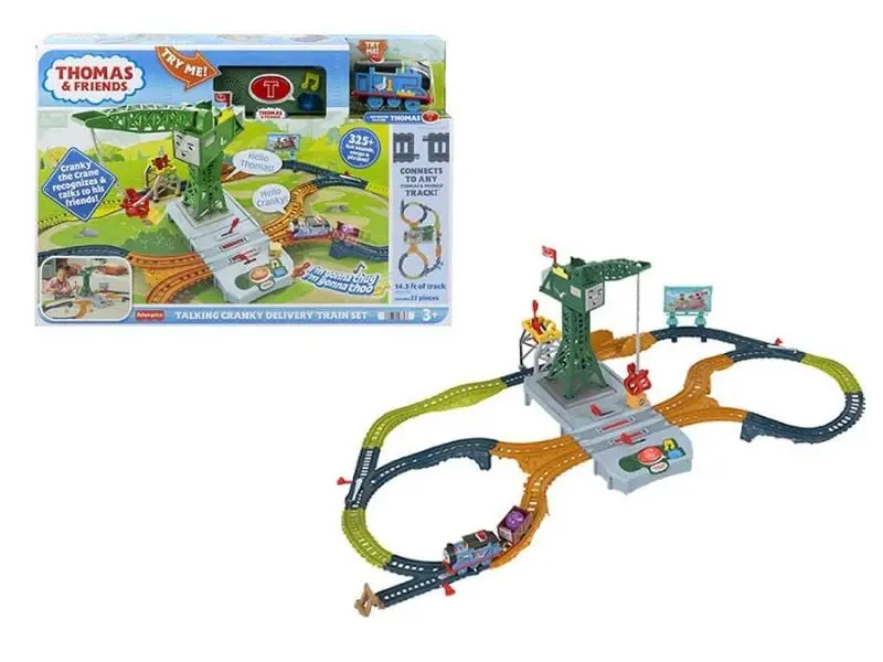 Il Trenino Thomas pista Motorizzata I Suoni di Sodor Cranky Delivery