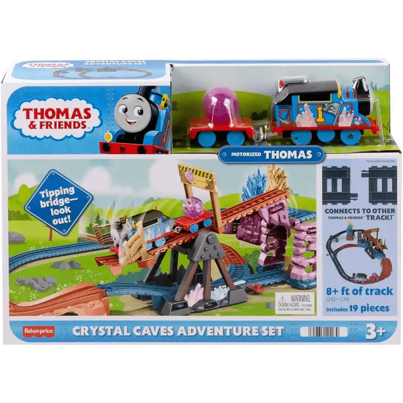 Il Trenino Thomas playset Avventura nelle Grotte di Cristallo