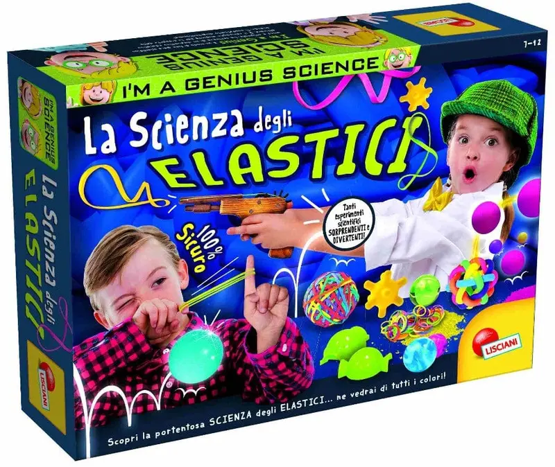 I’m a Genius la Scienza degli Elastici, Laboratorio Lisciani