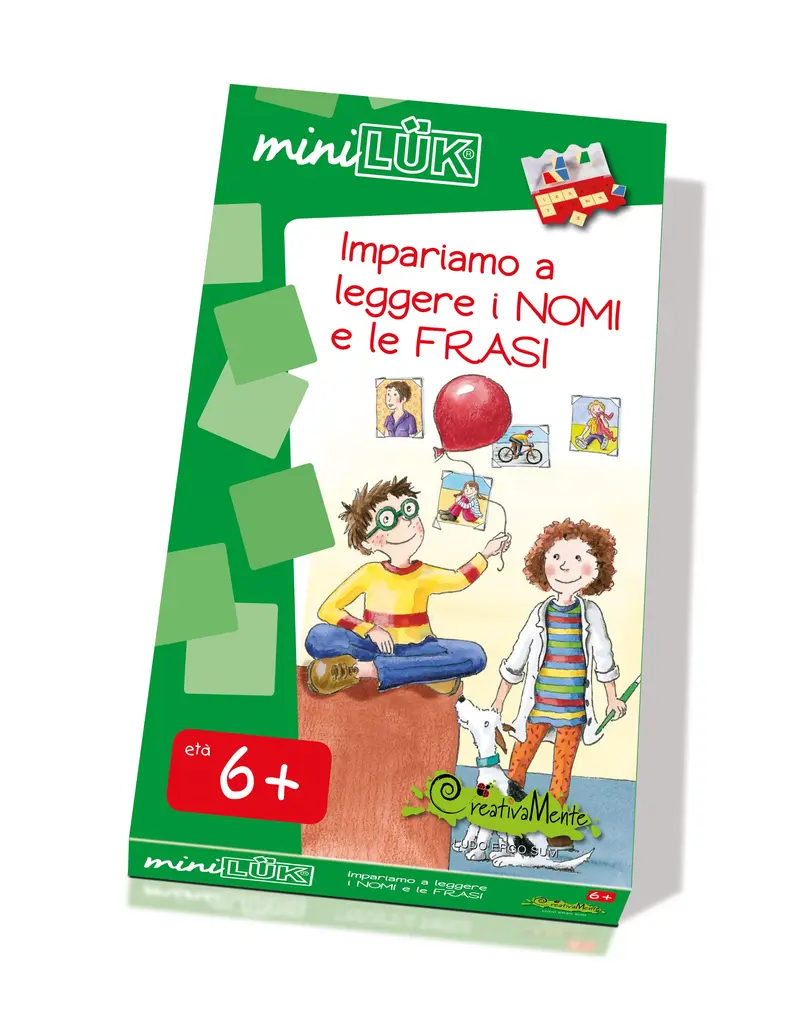 Impariamo a leggere nomi e frasi - Scatola mini Luk