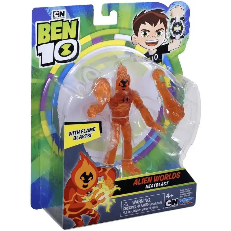Inferno Action Figure Ben ten with Flame Blasts