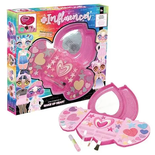 Influencer Trousse per Bambine a forma di Cuore