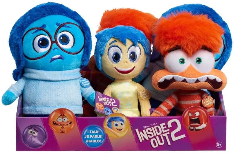 Inside Out 2 Peluche Sonori