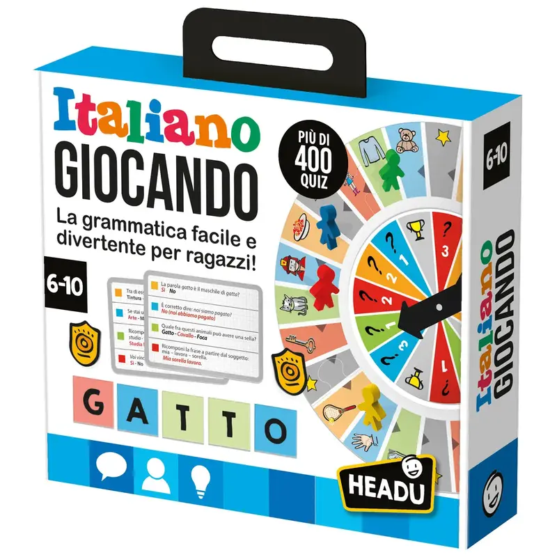Italiano Giocando Headu 6-10 ANNI