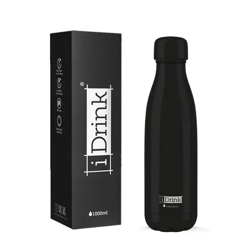 Itotal Borraccia Termica I-Drink ID0555 595ml Nero
