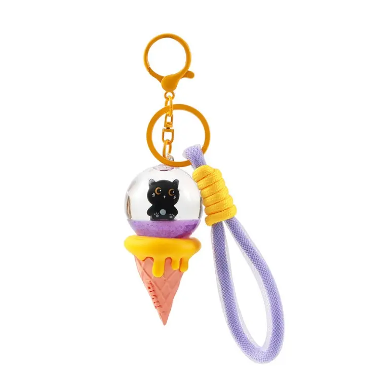 iTotal Portachiavi Ice Cream Black Cat