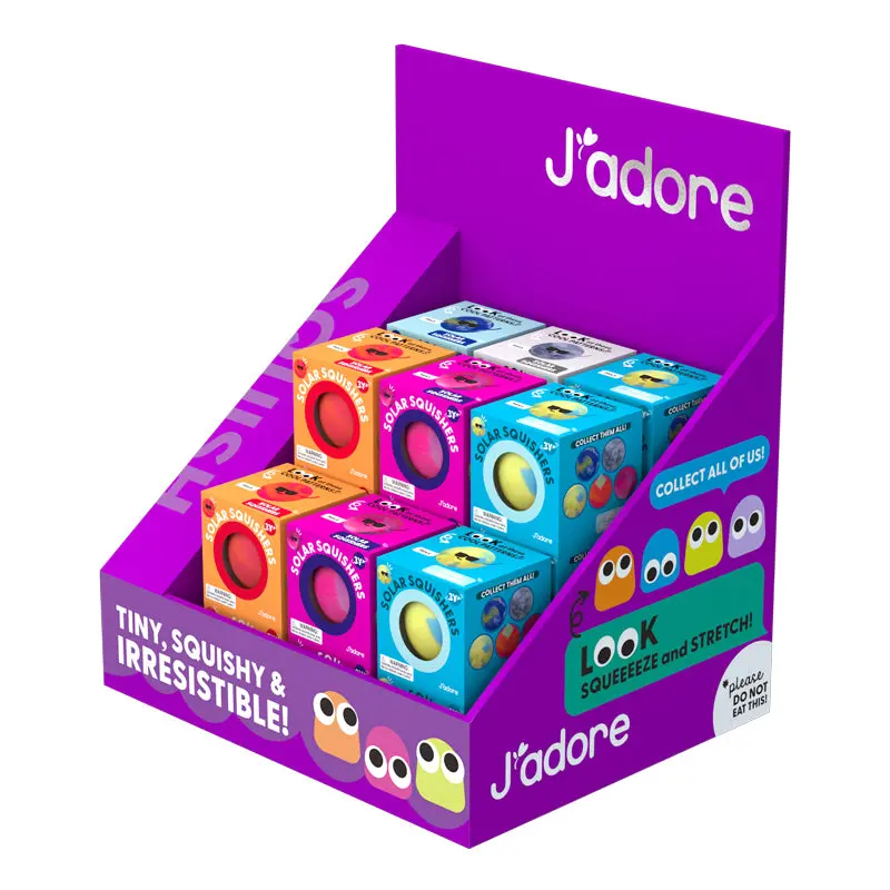 J’adore Solar Squishers Squishy 6 cm Assortito