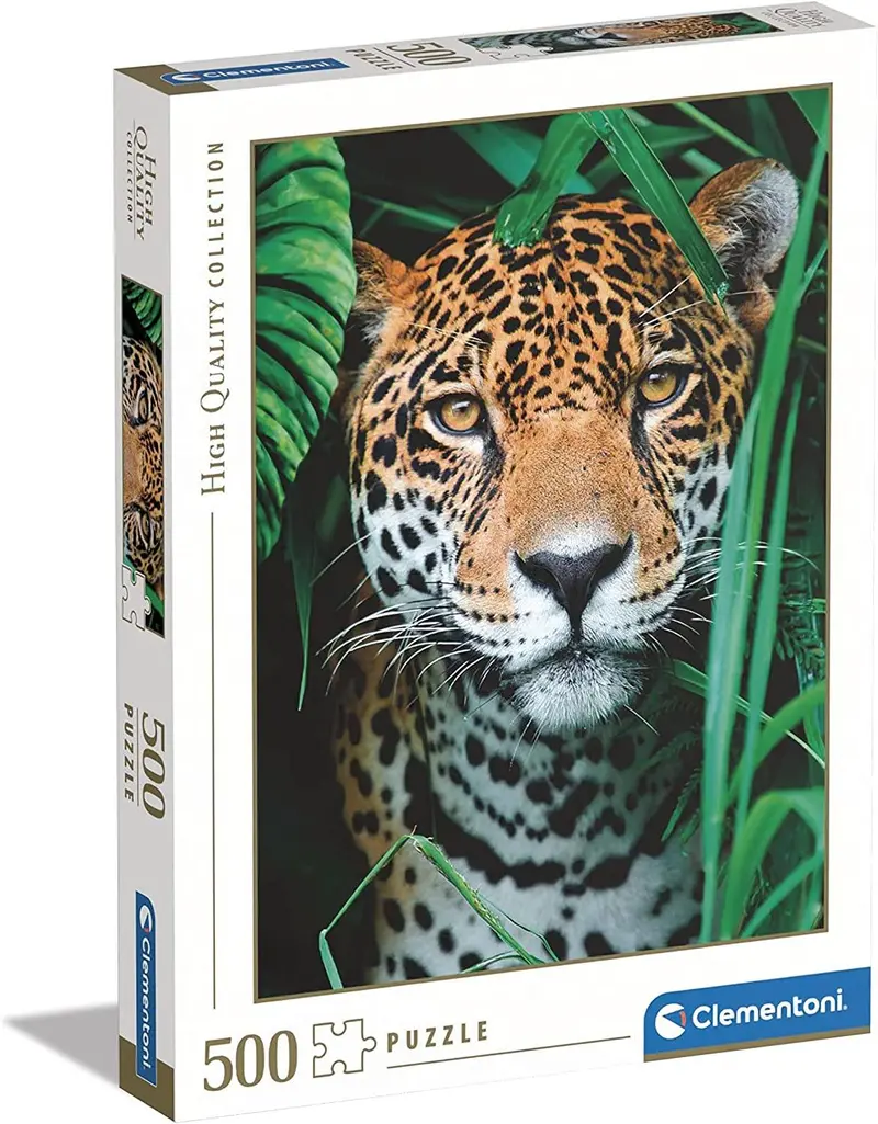 Jaguar In The Jungle Puzzle 500 Pezzi Clementoni