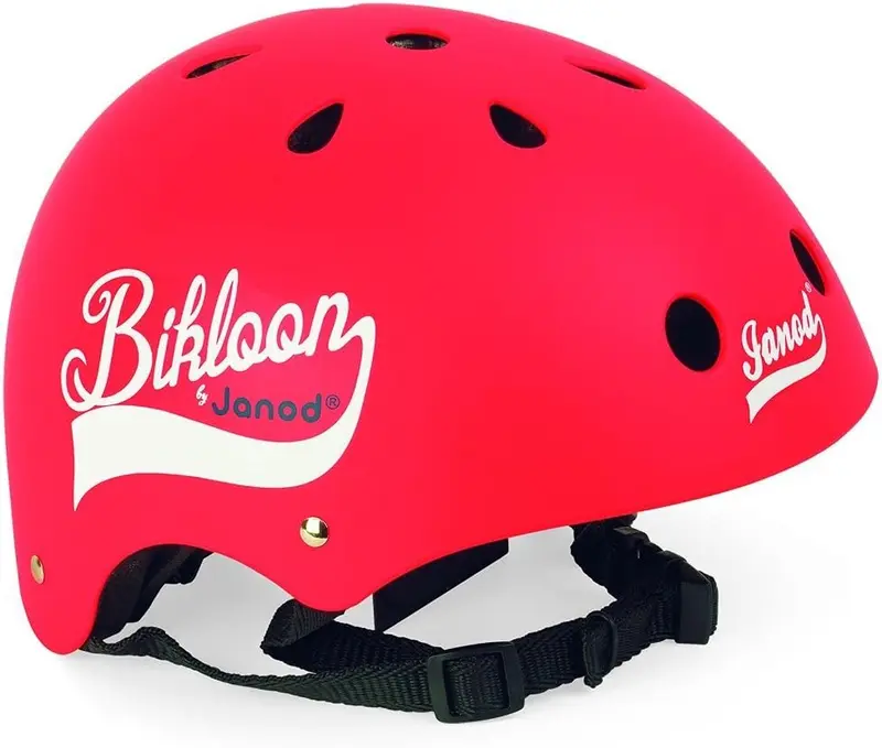 Janod Casco Per Balance Bike Rosso