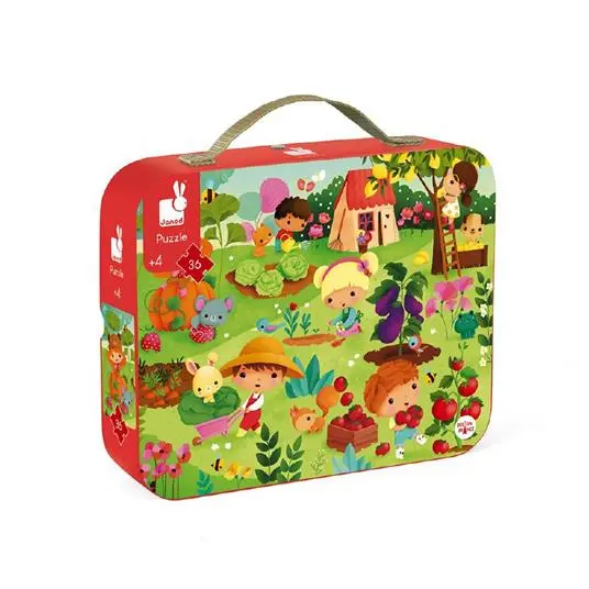 Janod Puzzle Giardino - 36 Pezzi