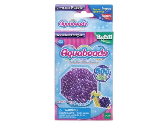 Jewel Beads Purple, perle 600