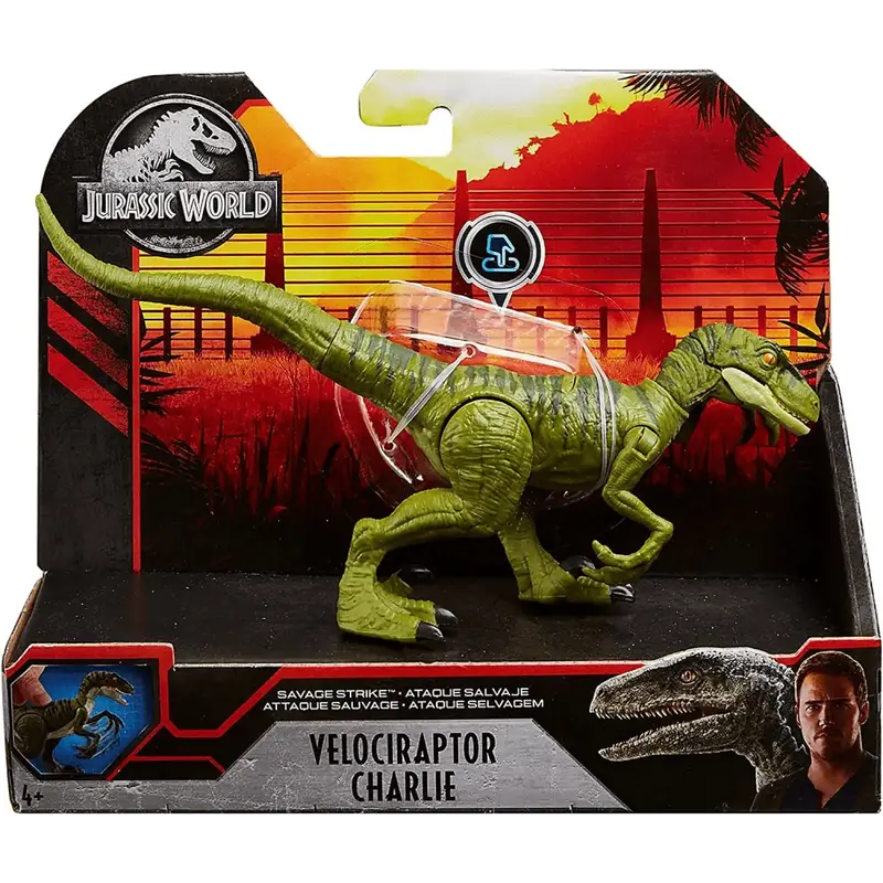 Jurassic World Colpo Selvaggio Velociraptor Charlie